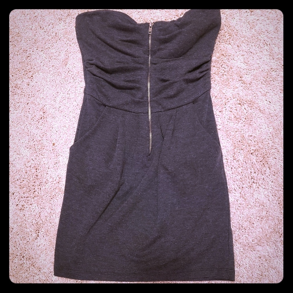 Body Central Strapless Dress